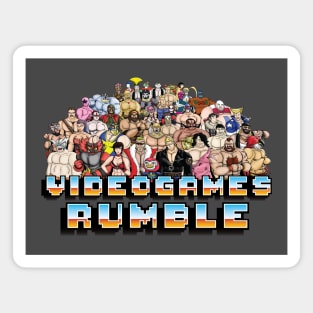 Videogames Rumble Magnet